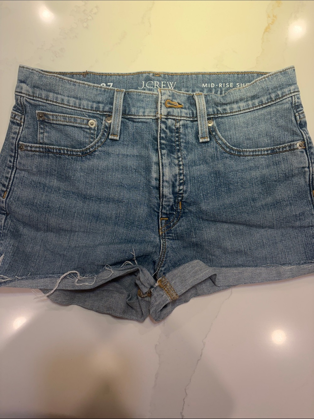 J. Crew Light Blue Denim Cutoff Shorts